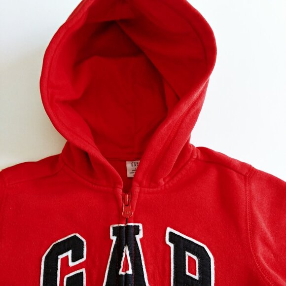 Gap Hooded Zip-Up Logo Sweatshirt 3T - Picture 5 of 9